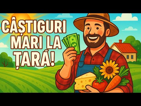 AFACERI LA ȚARĂ care aduc BANI MULȚI! Idei Profitabile cu Investiție Mică