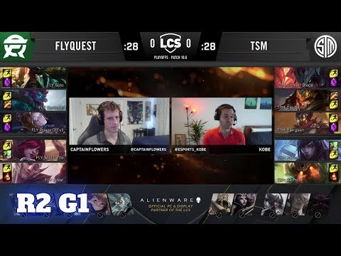FlyQuest vs TSM - Game 1 | Round 2 PlayOffs S10 LCS Spring 2020 | FLY vs TSM G1