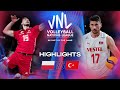 🇵🇱 POL vs. 🇹🇷 TUR - Highlights | Week 2 | Men's VNL 2024