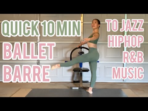 Quick Ballet Barre I 10 min Ballet Class Warmup to Jazz/Hiphop/R&B Music