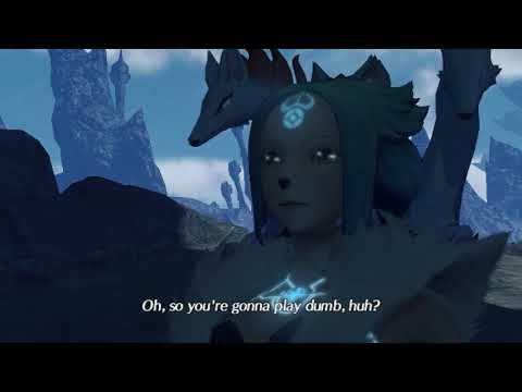 Xenoblade 2 Blade Quest Cutscene 154 - Nim Takes The Floor (Normal Rex Cloudy Pandoria) (Nim)