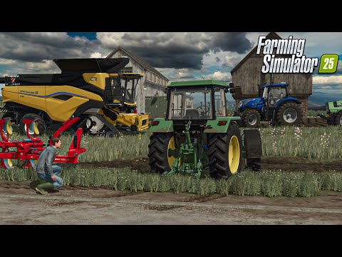 First 60 MINUTES on Zielonka map | Farming Simulator 25 GAMEPLAY