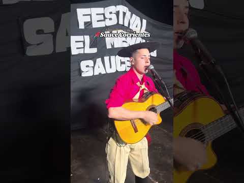 Alan salinas y su conjunto en sauce corrientes