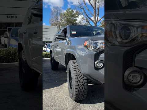 2024 UNDERGROUND 4RUNNER EIBACH STAGE 2R Pro Truck Lift RRW RR7-H Flow Form Wheels #88rotorsoffroad