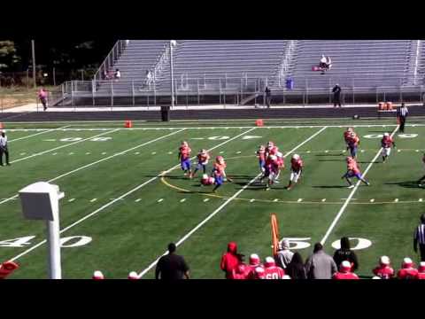 Solo Barnes -Kick return-Week  Seven CMYFL12U-Ballantyne Gators v. Charlotte Cardinals