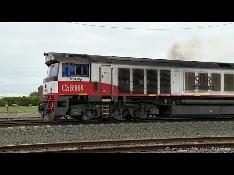 9721V SCT/SBR Containers To Dooen/Horsham - PoathTV Australian Trains & Railways