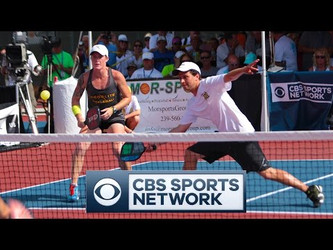 2016 PRO Mixed Doubles GOLD Match - Minto US Open Pickleball Championships - CBS Sports Network