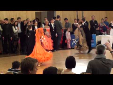Latvian Standart Championship 2011 Viesturs Vāravs - Anna Priediņa 1.4fin foxtrot.wmv