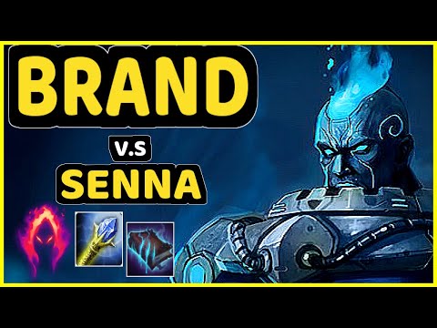 REDBERT (BRAND) vs SENNA - BOTTOM SUPPORT CHALLENGER GAMEPLAY - BR