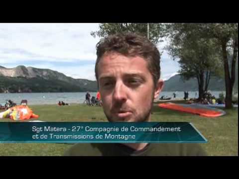 Incident en vol au dessus du lac d'Annecy