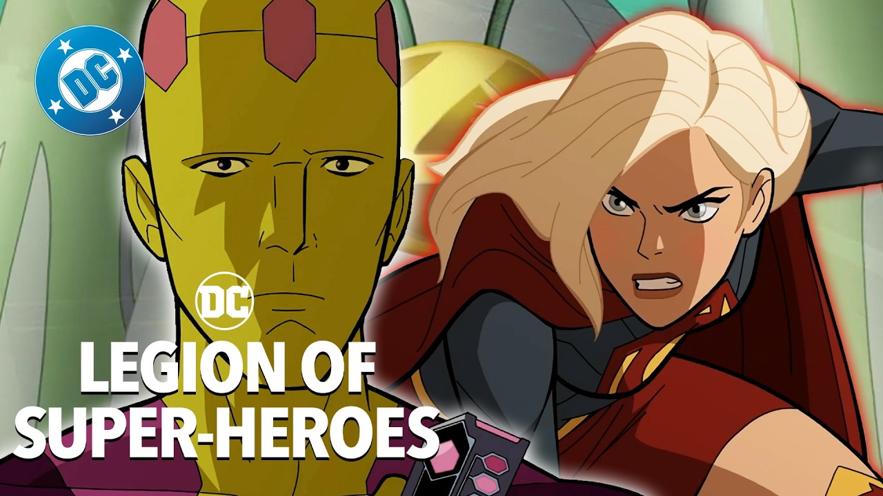 Supergirl meets Brainiac 5 (it goes poorly)