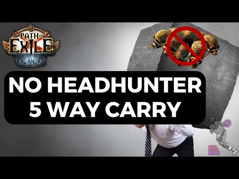 [PoE 3.19] Trying Out 5 Ways with NO HEADHUNTER and the RESULTS ARE SHOCKING!!!