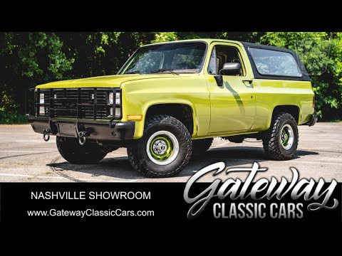 1984 Chevrolet K5 Military Blazer
