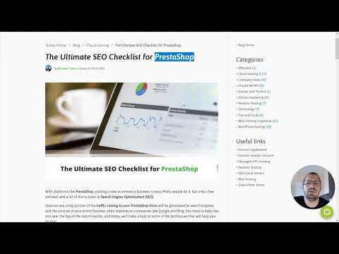 ScalaHosting - The Ultimate SEO Checklist for PrestaShop