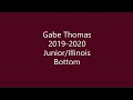 Gabe Thomas Bottom 2019-2020