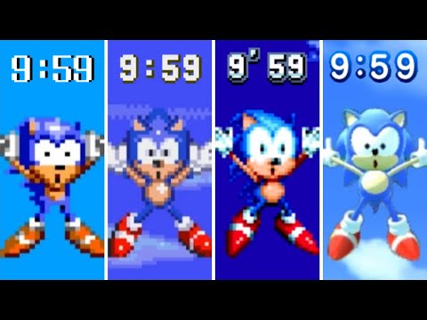 Evolution of Time Over in Sonic Games (1991-2022)