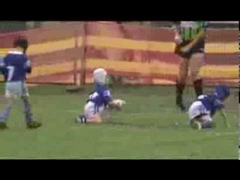 William's first football game for 2014 in the U6's