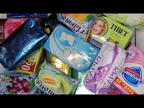 Soap opening haul | asmr | beautiful soaps.
