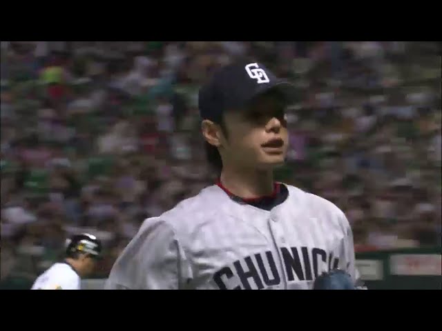 7回裏 ドラゴンズ浅尾の前にホークス今宮・柳田・李大浩が3者連続三振… 2014/6/11 H-D