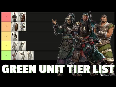 Green Unit Tier List | Total War: Three Kingdoms