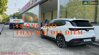 THÔNG BÁO: THAY ĐỔI ĐỊA ĐIỂM ĐẠI PHÚC VINH CNC - CHI NHÁNH HÀ NỘI.