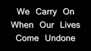 Tim McGraw - We Carry On - Lyrics