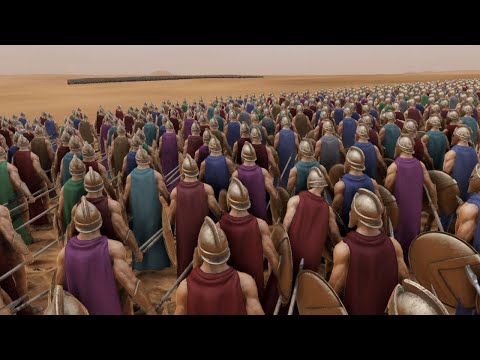 20,000 Spartans VS 20,000 Persians (Ancient Greek Warriors) | Ultimate Epic Battle Simulator 2
