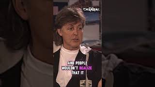 Paul McCartney Tried NOT to Sound Like #thebeatles  After The Breakup #shortvideo #shorts #beatles
