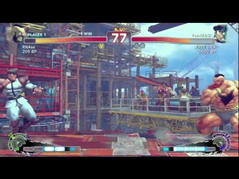 SSF4: RNAse (Zangief) VS FREE1UP (Dictator)