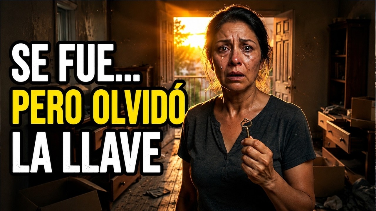 SU MARIDO SE MARCHÓ CON TODO, PERO OLVIDÓ LA LLAVE QUE CAMBIARÍA SU VIDA