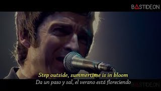 Oasis - Don&#39;t Look Back In Anger (Sub Español + Lyrics)