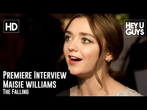 Maisie Williams Interview - The Falling Premiere (Doctor Who, Game of Thrones Season 5)