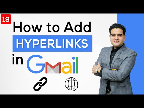 How to Add Hyperlink in Email | Gmail Hyperlink Text | Gmail Course in Hindi | gmailcourse