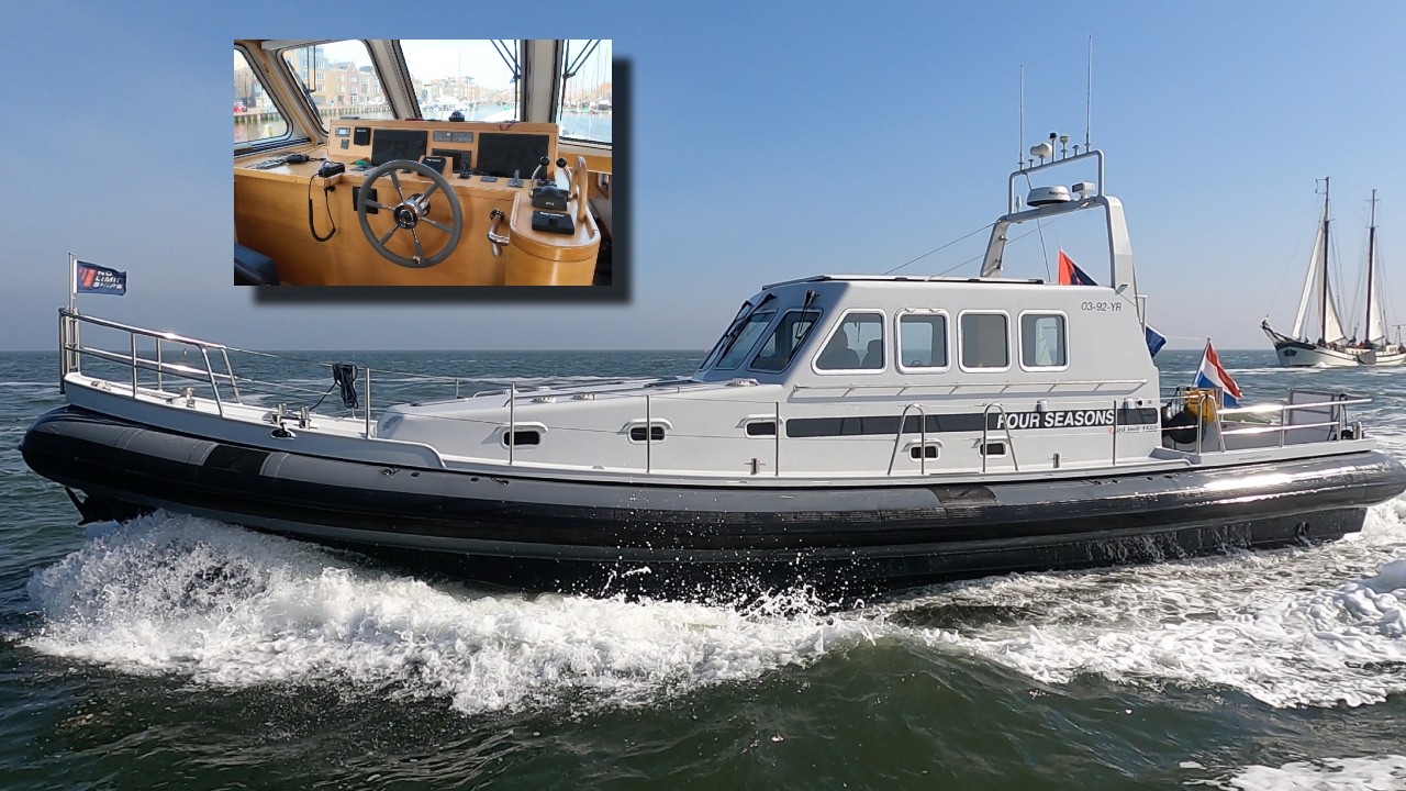North Sea Explorer Yacht With STEEL Hull That’s Crossed the Atlantic TWICE! | No Limit 1550