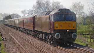 preview picture of video '47826 & 47580 - 5Z56 Carnforth-Norwich ECS - 03/05/2013'