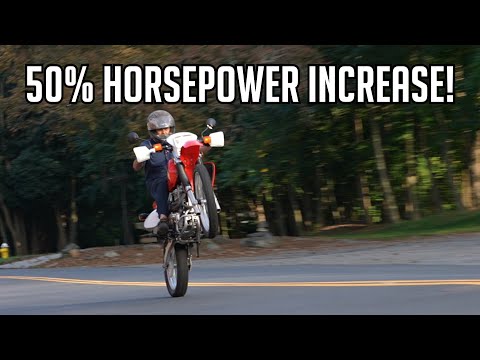 OUR BUILT XR650 HITS THE DYNO!