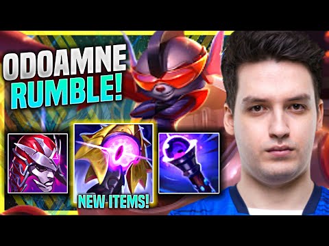ODOAMNE PICKS RUMBLE WITH NEW ITEM RIFT MAKER - S04 Odoamne Plays Rumble TOP vs Quinn | Preseason 11