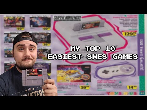 My Top 10 Easy SNES Games!