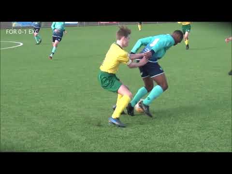 Fortuna Sittard O16 - SBV Excelsior O16, 15 Februari 2020, Competitie Onder 16-B