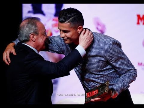 مصر العربية رونالدو. يتوج بـ"الأسطورة" في حضور ريال مدريد