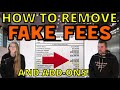 HOW TO REMOVE FAKE FEES ADD ONS In 2025 Car Market