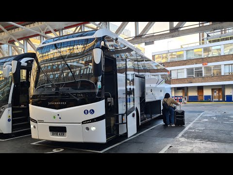 Ridleys Jonckheere B11R BV18 AXR on 020 to Birmingham
