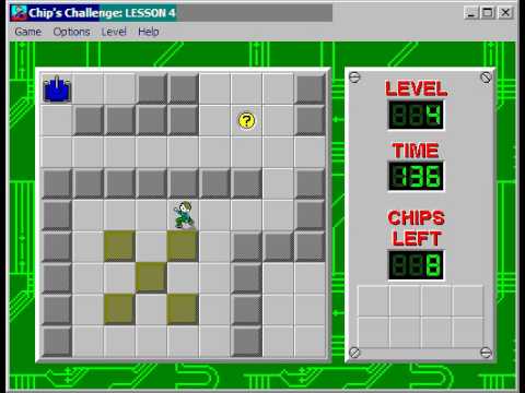 Chip's Challenge 1 Level 4 (Lesson 4) - 116 seconds