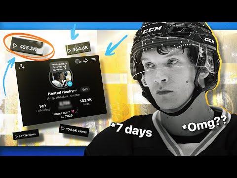 Starting a Heated Rivalry Edit Account for 7 Days… This happened