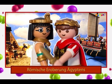 Playmobil 2017: Römische Eroberung Ägyptens - Kaiser Julius Caesar vs. Kleopatra - Kanal DaRom
