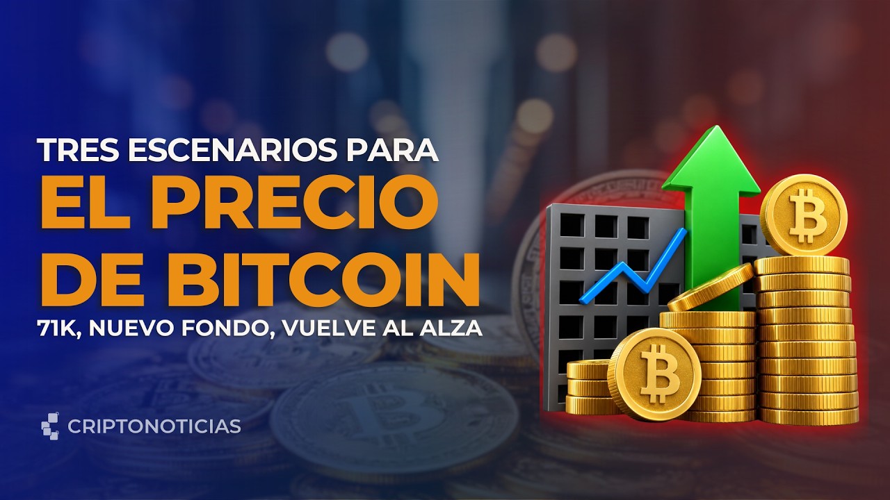 El fondo del precio de bitcoin | ¿Vuelve a 71.000, cae más o retoma el alza? | CriptoNoticias