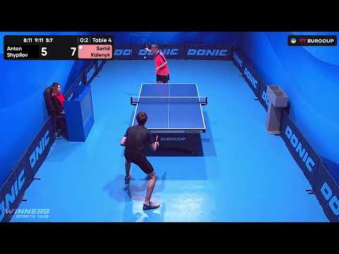 18:00 Anton Shypilov - Serhii Kalenyk 01.10.2023 TT Euro.Cup Professional. TABLE 4