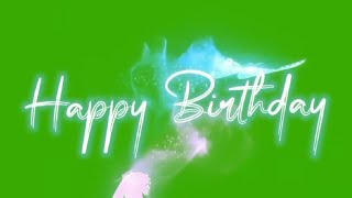 happy birthday song green screen whatsapp status b