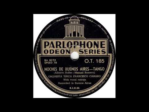Orquesta Tipica Francisco Canaro - Noches De Buenos Aires(1935)