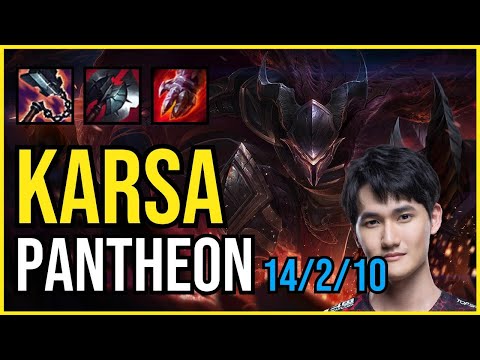 KARSA - PANTHEON vs. OLAF Jungle | KR DIAMOND | PATCH 11.1